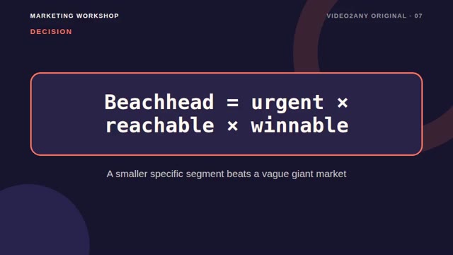 Customer Segmentation — Marketing Workshop Slides — slide 7
