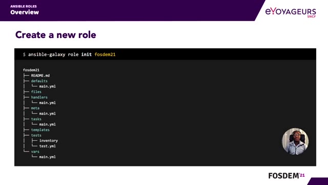 "Unit testing Ansible roles with Molecule" — FOSDEM 2021 — slide 13