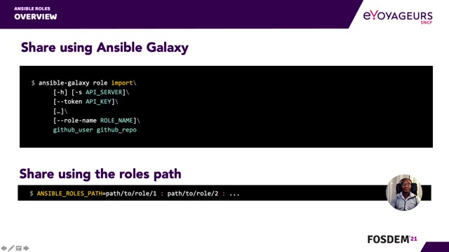 "Unit testing Ansible roles with Molecule" — FOSDEM 2021 — slide 15