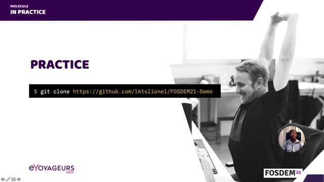 "Unit testing Ansible roles with Molecule" — FOSDEM 2021 — slide 35