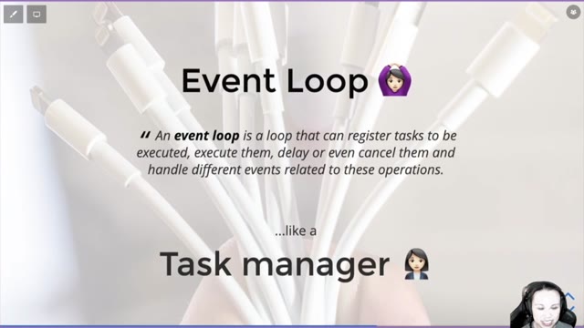 Slide 29 of “Don't be Afraid of Async”, kept at 20:43