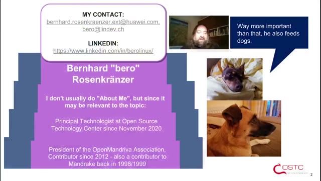 "Two approaches to building a distribution" — FOSDEM 2021 — slide 3
