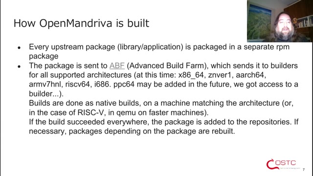 "Two approaches to building a distribution" — FOSDEM 2021 — slide 8