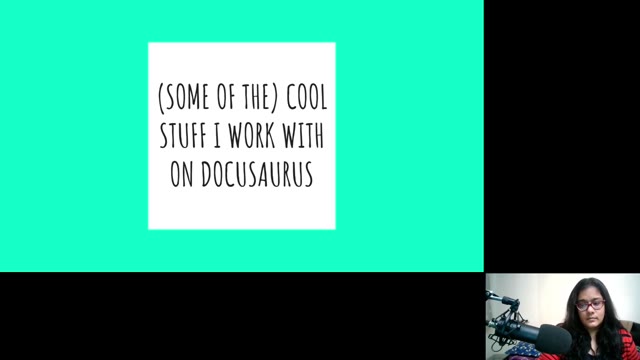 「驯服 Docusaurus」— FOSDEM 2021 — slide 6