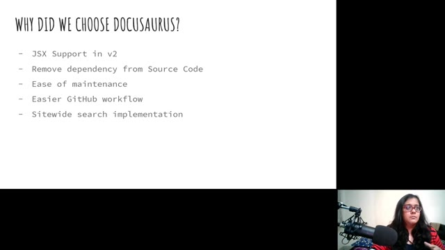 「驯服 Docusaurus」— FOSDEM 2021 — slide 9