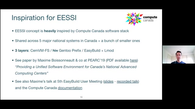"EESSI: one scientific software stack to rule them all" — FOSDEM 2021 — slide 11