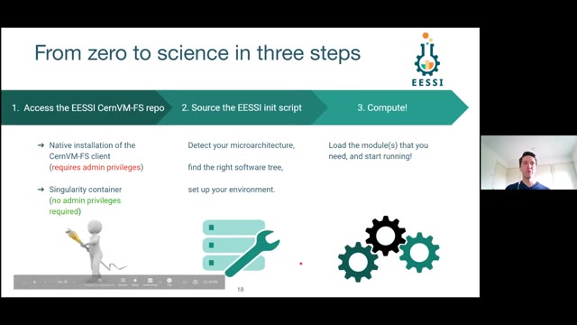 "EESSI: one scientific software stack to rule them all" — FOSDEM 2021 — slide 19