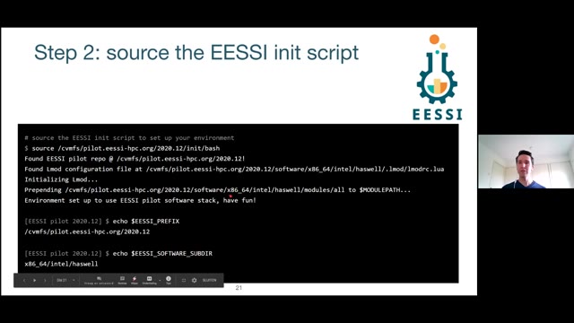 "EESSI: one scientific software stack to rule them all" — FOSDEM 2021 — slide 22