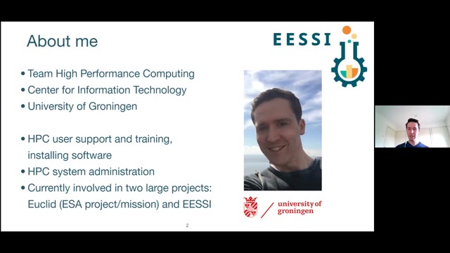 "EESSI: one scientific software stack to rule them all" — FOSDEM 2021 — slide 4