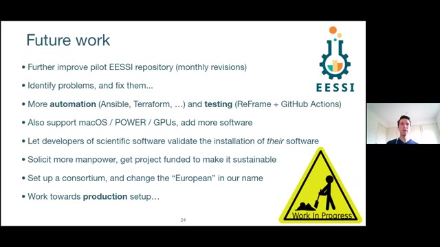 "EESSI: one scientific software stack to rule them all" — FOSDEM 2021 — slide 49