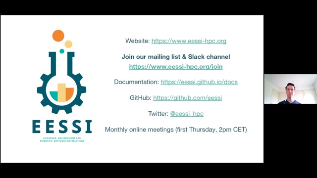 "EESSI: one scientific software stack to rule them all" — FOSDEM 2021 — slide 50