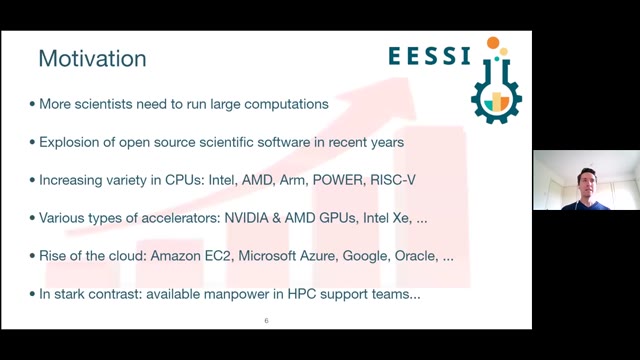 "EESSI: one scientific software stack to rule them all" — FOSDEM 2021 — slide 7