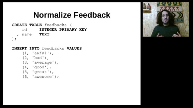 "I use ENUM — vindicating the underdog of data types" — FOSDEM 2021 — slide 13