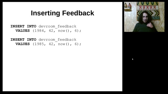 "I use ENUM — vindicating the underdog of data types" — FOSDEM 2021 — slide 15