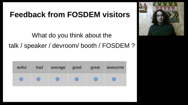 "I use ENUM — vindicating the underdog of data types" — FOSDEM 2021 — slide 3