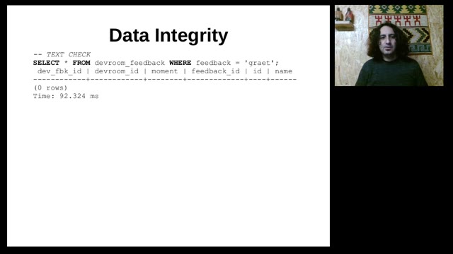 "I use ENUM — vindicating the underdog of data types" — FOSDEM 2021 — slide 32