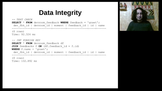 "I use ENUM — vindicating the underdog of data types" — FOSDEM 2021 — slide 33