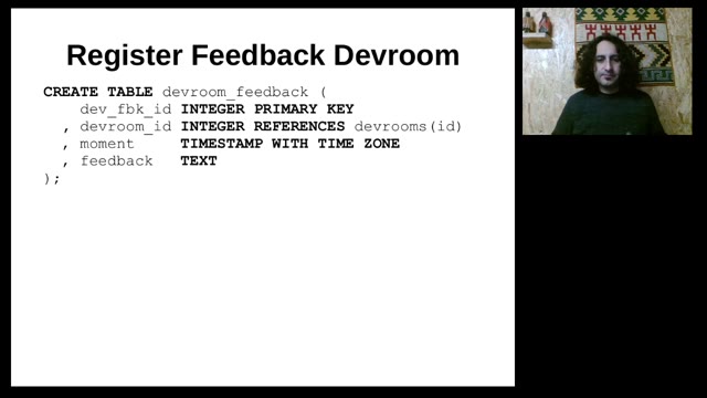 "I use ENUM — vindicating the underdog of data types" — FOSDEM 2021 — slide 4