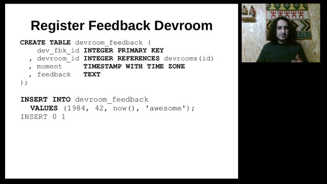 "I use ENUM — vindicating the underdog of data types" — FOSDEM 2021 — slide 5