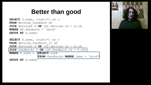"I use ENUM — vindicating the underdog of data types" — FOSDEM 2021 — slide 60