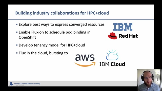"Flux: solving exascale workflow and resource challenges" — FOSDEM 2021 — slide 38