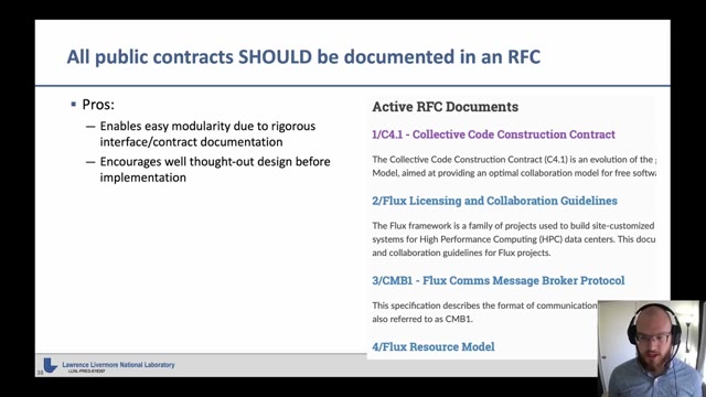"Flux: solving exascale workflow and resource challenges" — FOSDEM 2021 — slide 47