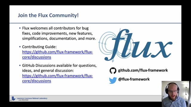 "Flux: solving exascale workflow and resource challenges" — FOSDEM 2021 — slide 48