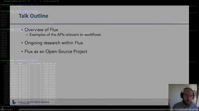 "Flux: solving exascale workflow and resource challenges" — FOSDEM 2021 — slide 9