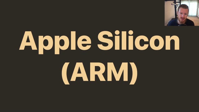 "Homebrew: macOS Big Sur and ARM" — FOSDEM 2021 — slide 8