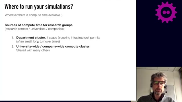 "From an HPC cluster to containerized ensemble runs" — FOSDEM 2021 — slide 17