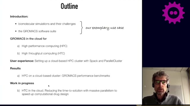 "From an HPC cluster to containerized ensemble runs" — FOSDEM 2021 — slide 4