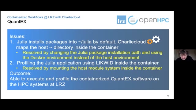 "Deploying containerised applications on secure large-scale HPC systems" — FOSDEM 2021 — slide 14