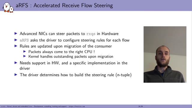 "Networking performance in the Linux kernel" — FOSDEM 2021 — slide 26
