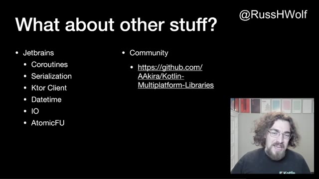 "Lessons I've learned in multiplatform library development" — FOSDEM 2021 — slide 48