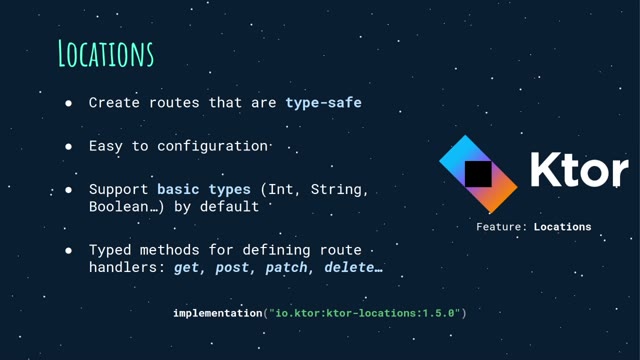 "Come to the backend side, we have Kotlin!" — FOSDEM 2021 — slide 21