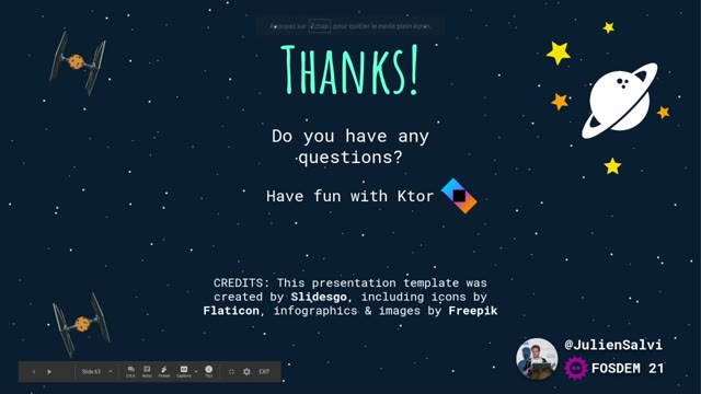 "Come to the backend side, we have Kotlin!" — FOSDEM 2021 — slide 61
