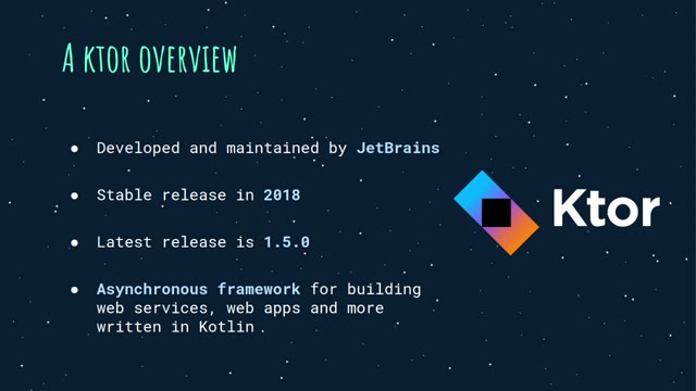 "Come to the backend side, we have Kotlin!" — FOSDEM 2021 — slide 7
