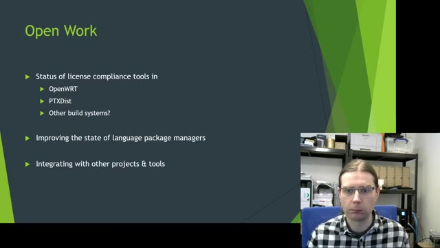 "Embedded Linux license compliance for hackers and makers" — FOSDEM 2021 — slide 20