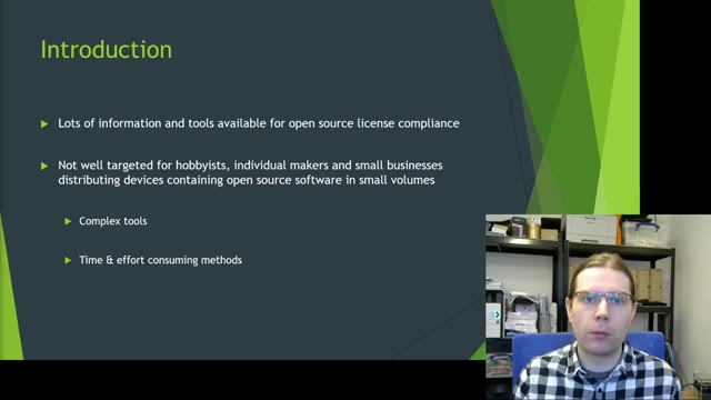 "Embedded Linux license compliance for hackers and makers" — FOSDEM 2021 — slide 5
