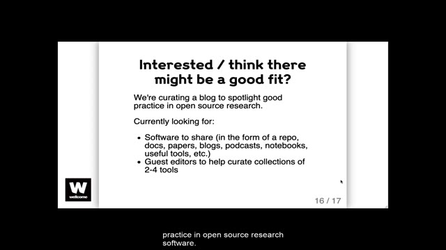 "Open research in life science" — FOSDEM 2021 — slide 18