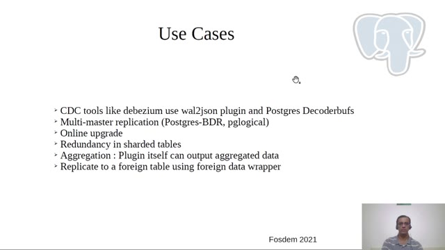 "PostgreSQL logical decoding" — FOSDEM 2021 — slide 19