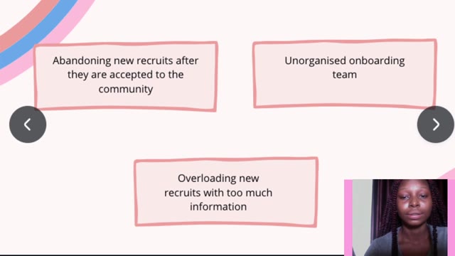 "Improving onboarding in FOSS" — FOSDEM 2021 — slide 10