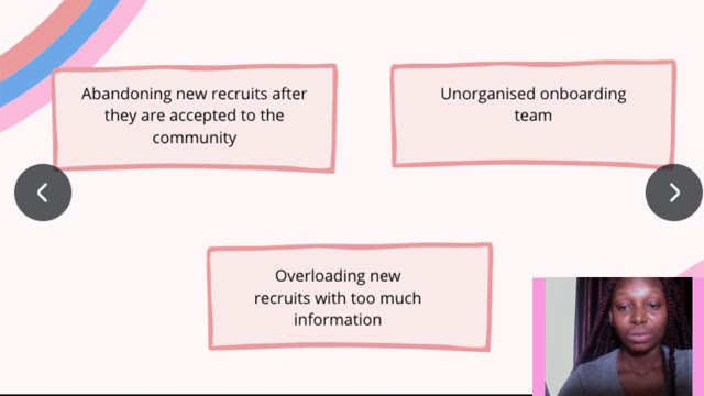 "Improving onboarding in FOSS" — FOSDEM 2021 — slide 8