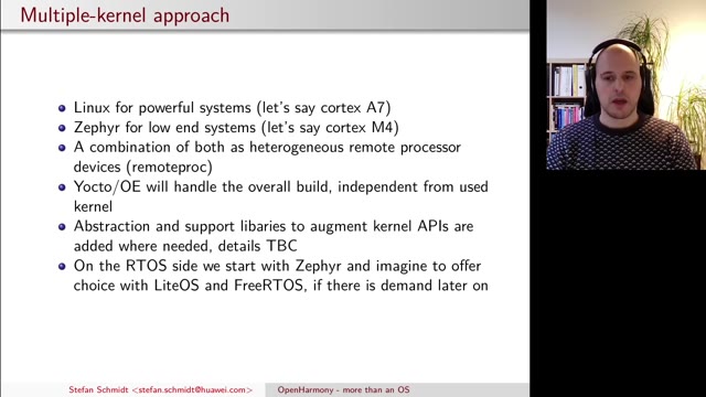 "OpenHarmony — more than an OS" — FOSDEM 2021 — slide 14