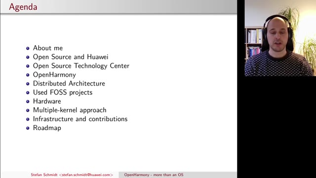 "OpenHarmony — more than an OS" — FOSDEM 2021 — slide 4