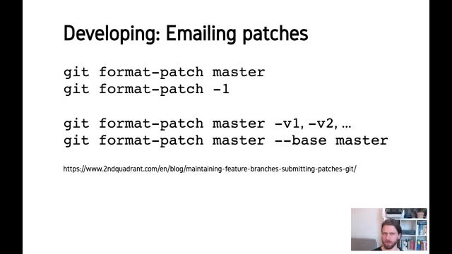 "A PostgreSQL development environment" — FOSDEM 2021 — slide 33