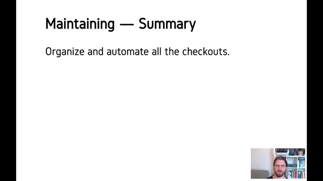 "A PostgreSQL development environment" — FOSDEM 2021 — slide 39