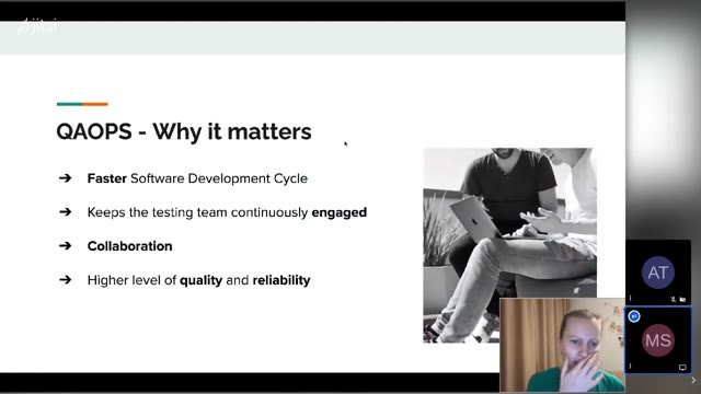 "QAOps — the latest trend in QA and software delivery" — FOSDEM 2021 — slide 12