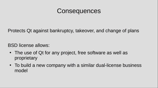 "Protecting against proprietary re-licensing" — FOSDEM 2021 — slide 20