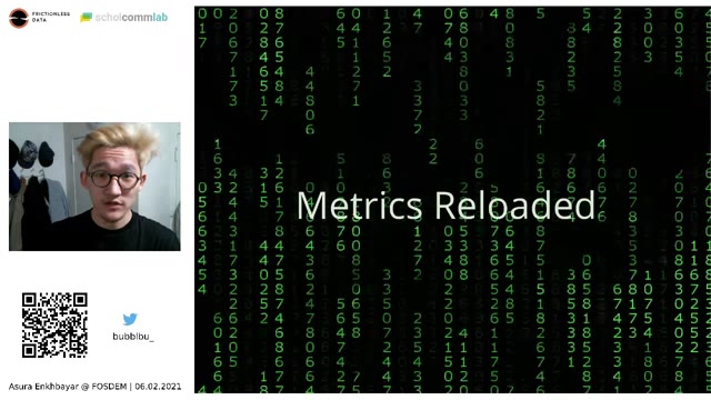 "Metrics in context" — FOSDEM 2021 — slide 3